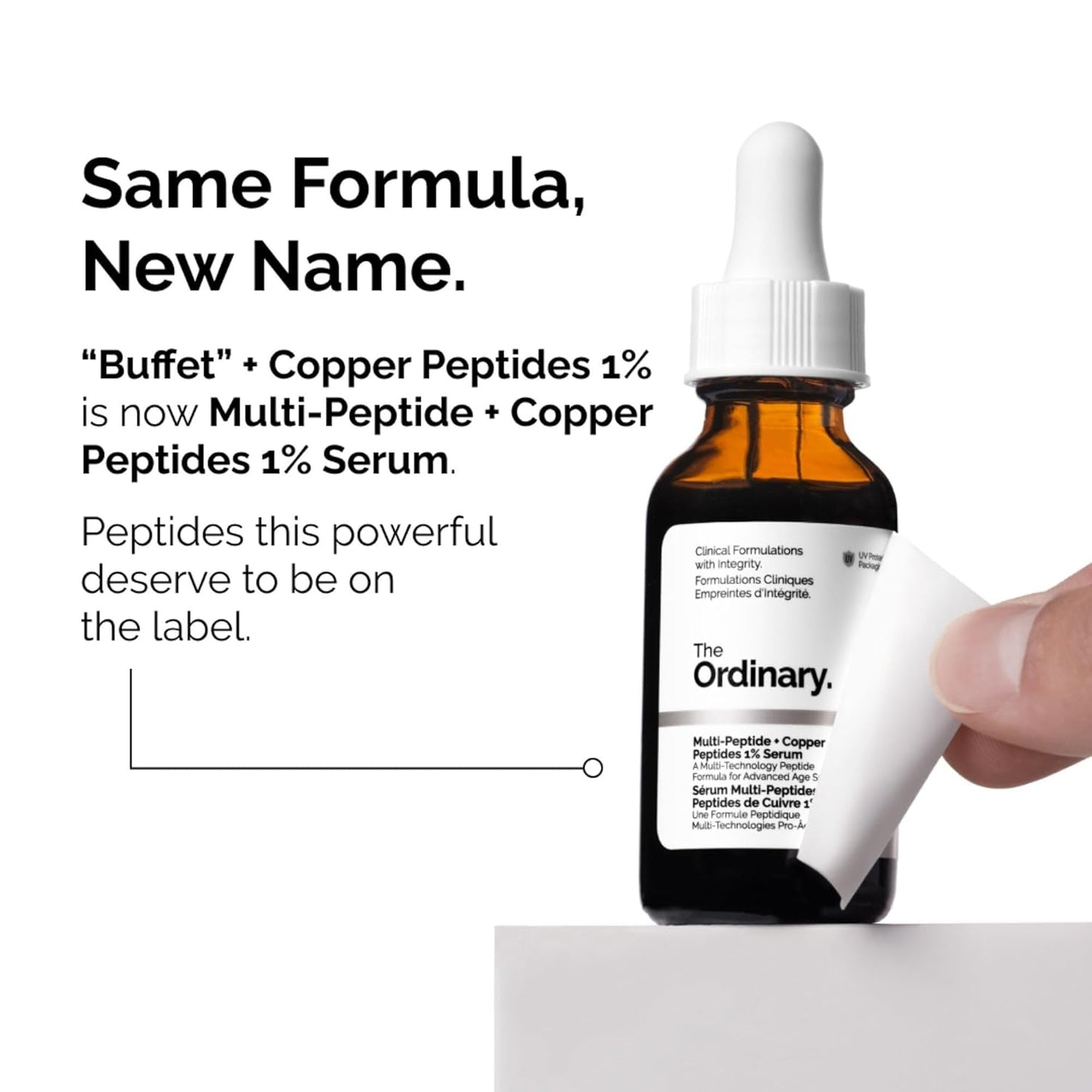 The Ordinary Multi-Peptide + Copper Peptides 1%, Anti-Aging Serum for Fine Lines and Skin Elasticity