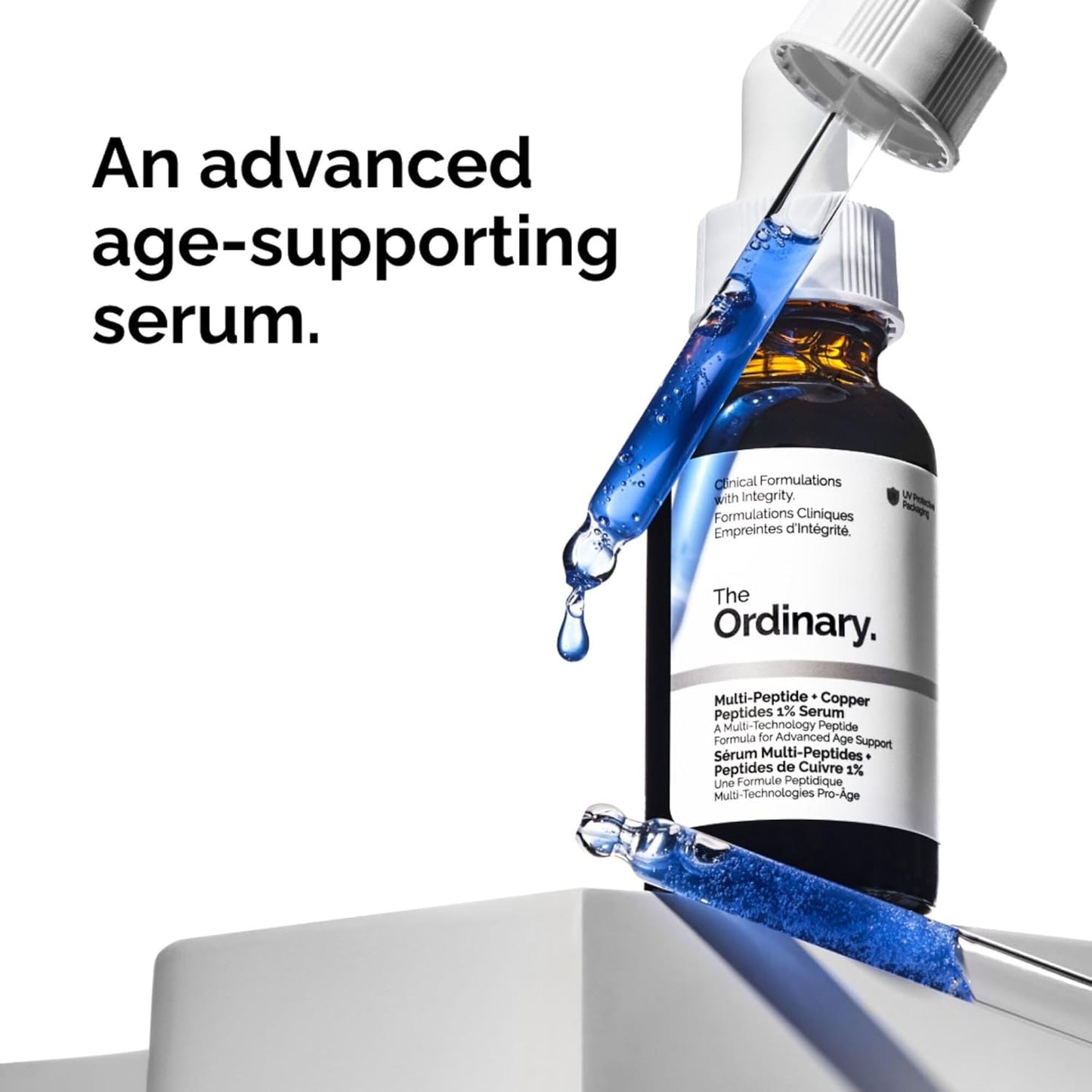 The Ordinary Multi-Peptide + Copper Peptides 1%, Anti-Aging Serum for Fine Lines and Skin Elasticity