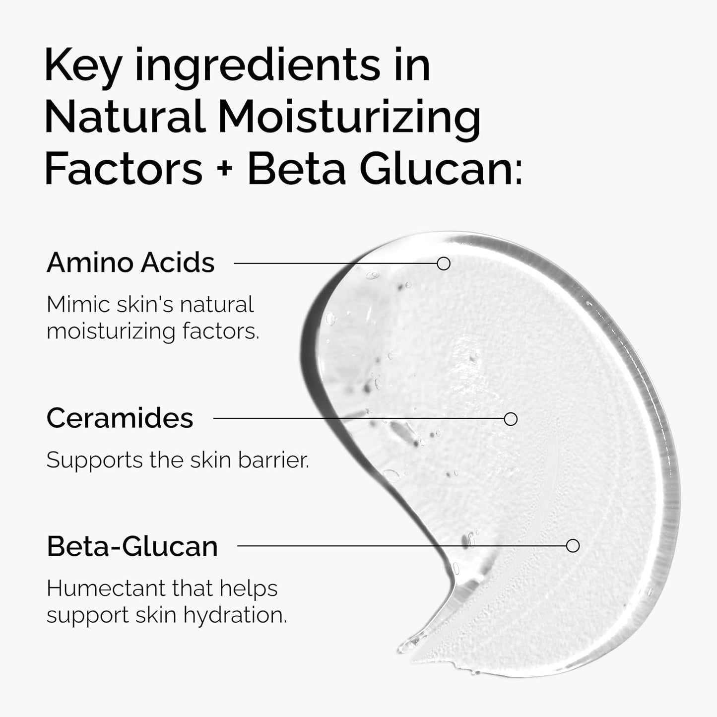 The Ordinary Natural Moisturizing Factors + Beta Glucan, Lightweight Gel Moisturizer for All-Day Hydration