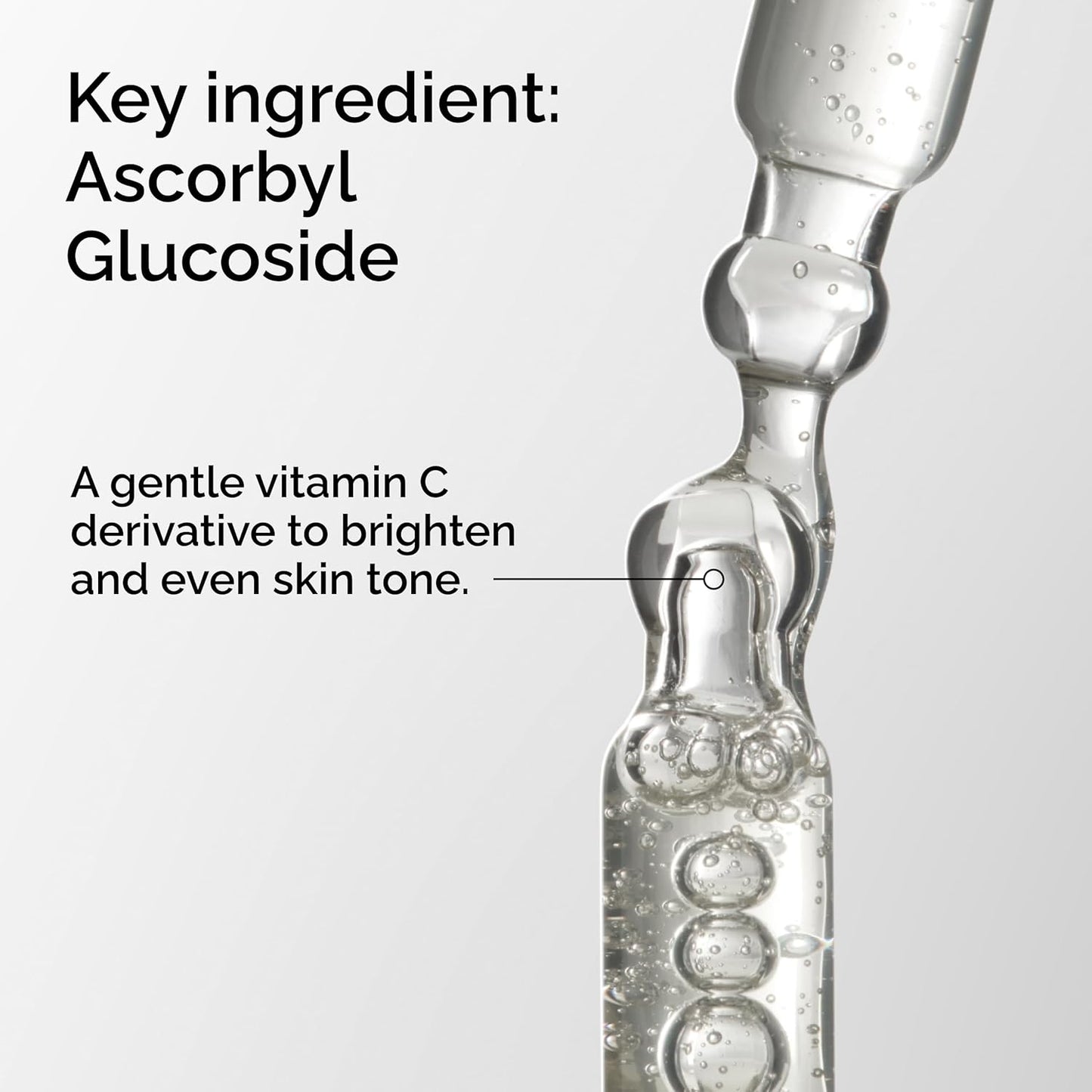 The Ordinary Ascorbyl Glucoside Solution 12%, Vitamin C Serum for Even Skin Tone and Antioxidant Protection, 1 Fl Oz