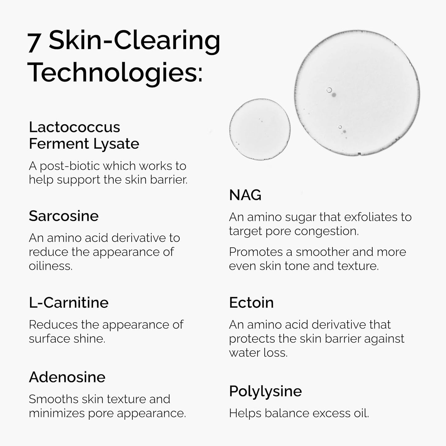 The Ordinary Balancing & Clarifying Serum, Multi-Active Solution for Oil Control and Pore Refinement, 1 Fl Oz