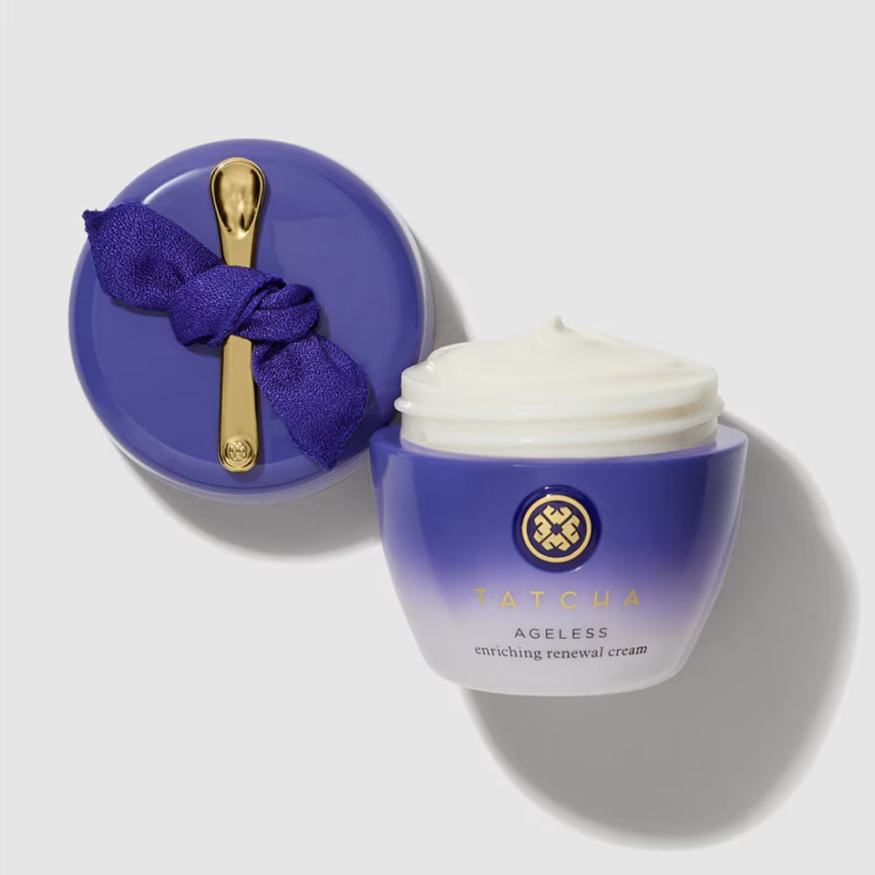 TATCHA Ageless Enriching Renewal Cream | Moisturizing Skin Cream for Firmer Skin to Reduce Appearance of Fine Lines and Wrinkles | 55 ml / 1.86 oz