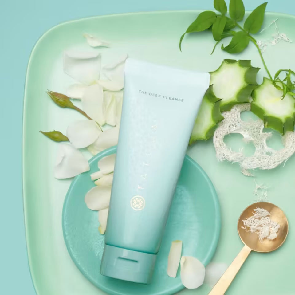 TATCHA The Deep Cleanse | Deep, Gentle Exfoliating Cleanser, Lifts Dirt, Minimizes Excess Oil & Unclogs & Tightens Pores
