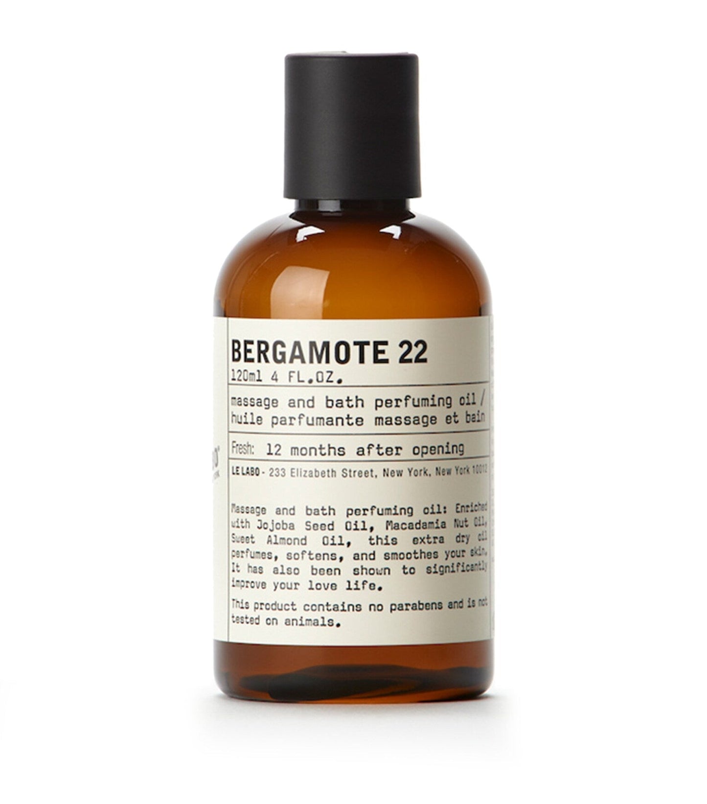 Le Labo Bergamote 22 Body Oil (120ml)