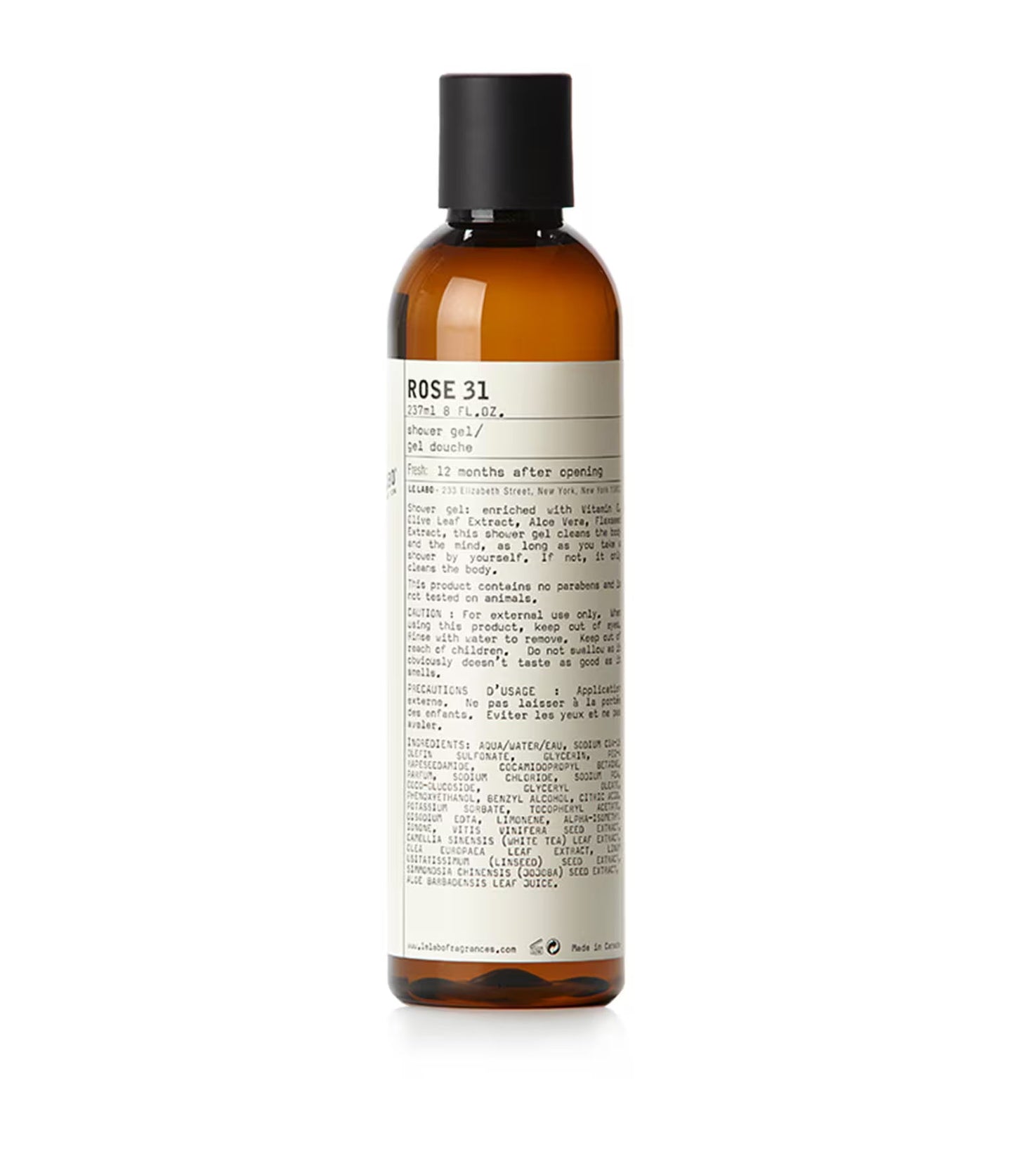 Le Labo Rose 31 Shower Gel (237ml)