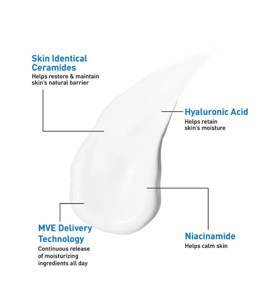CeraVe Oil Control Moisturizing Gel-Cream, Face Moisturizer for Oily Skin, Niacinamide, Hyaluronic Acid & Oil Absorbing Technology To Rebalance Oily Skin, Non-Comedogenic, Fragrance Free & Oil-Free