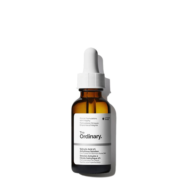 The Ordinary Salicylic Acid 2% Anhydrous Solution, Gentle Exfoliating Serum for Blemish-Prone Skin and Uneven Texture