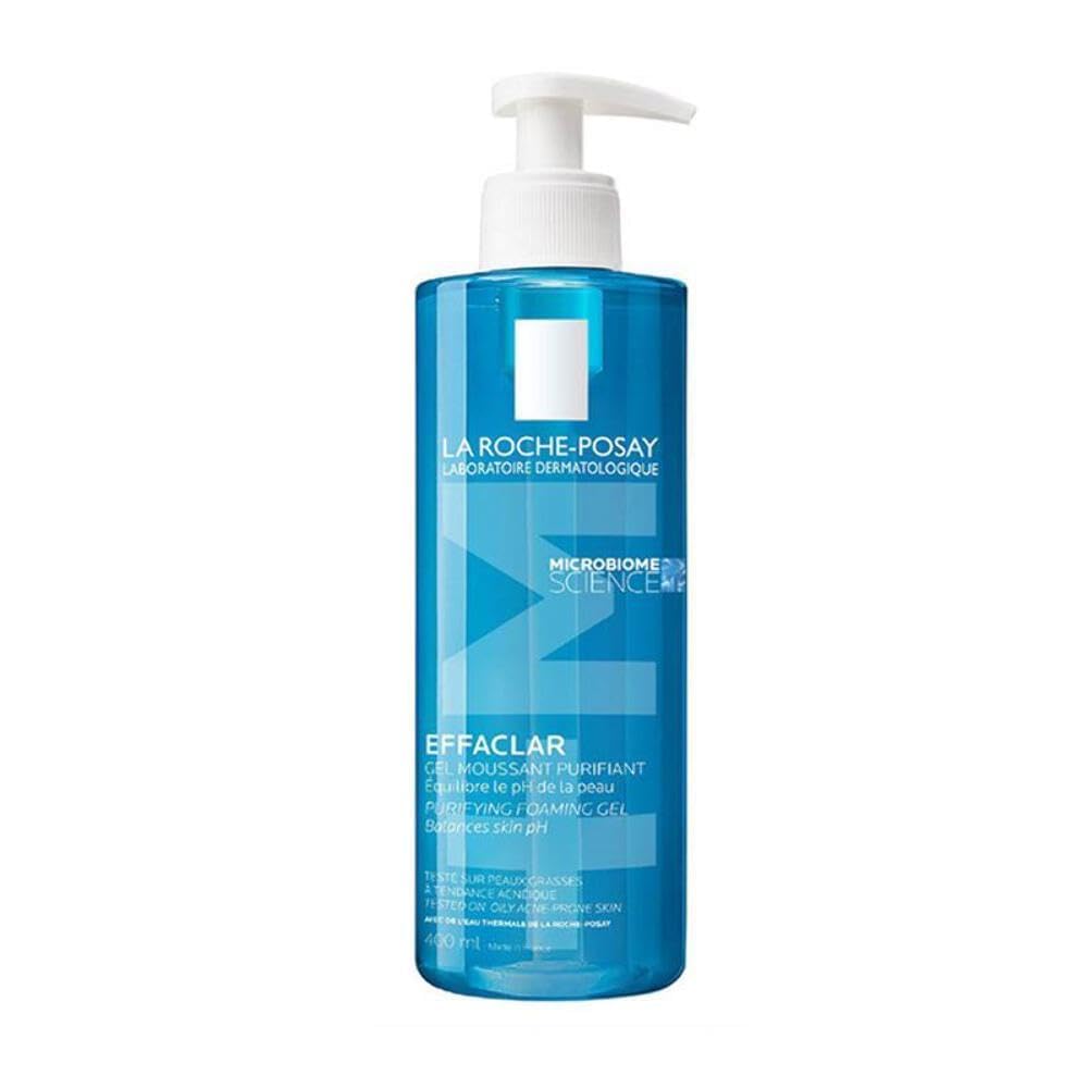 La Roche-Posay Effaclar Purifying Foaming Gel Cleanser for Oily Skin, With Zinc Pidolate To Remove Excess Oil, Alcohol Free & Oil Free, Face Wash For Oily Skin, Dermatologist & Sensitive Skin Tested