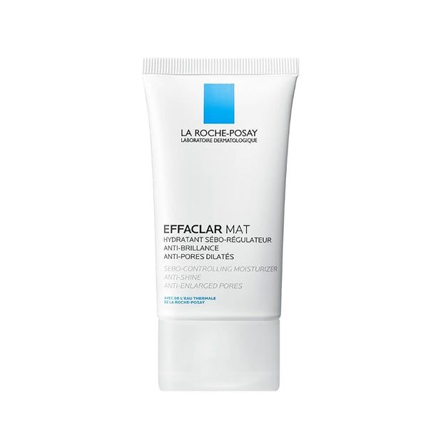 La Roche-Posay Effaclar Mat, Daily Moisturizer For Oily Skin, Visibly Reduces The Look Of Pores, Oil-Free Mattifying Moisturizer, Smooths Skin Texture, Non-Comedogenic & Dermatologist Tested