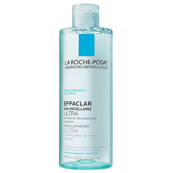 La Roche-Posay Effaclar Micellar Cleansing Water Toner for Oily Skin, Oil Free Makeup Remover, Safe for Sensitive Skin with Thermal Spring Water