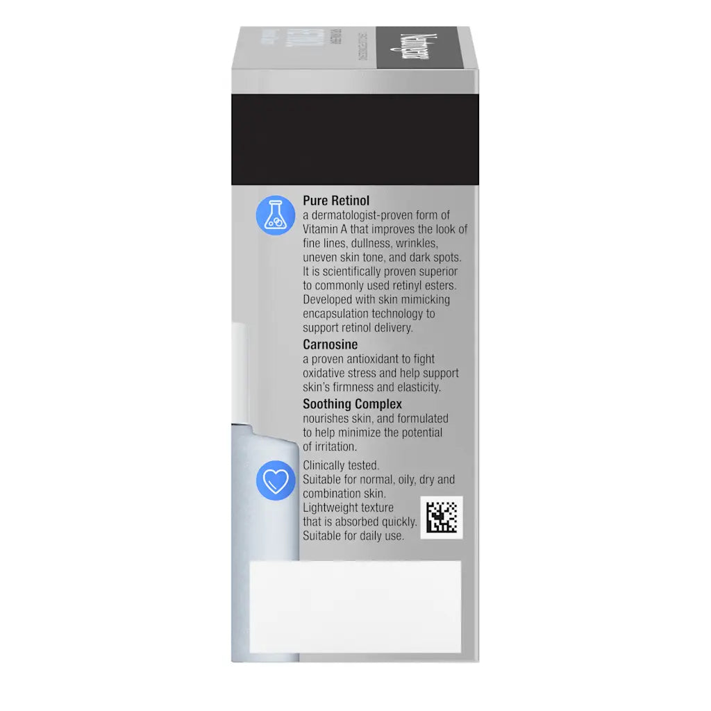 Neutrogena Rapid Wrinkle Repair Retinol Renewal Serum, Lightweight Anti-Aging Facial Serum with Pure Retinol & Antioxidants to Improve Wrinkles, Dullness & Dark Spots, 1 fl oz