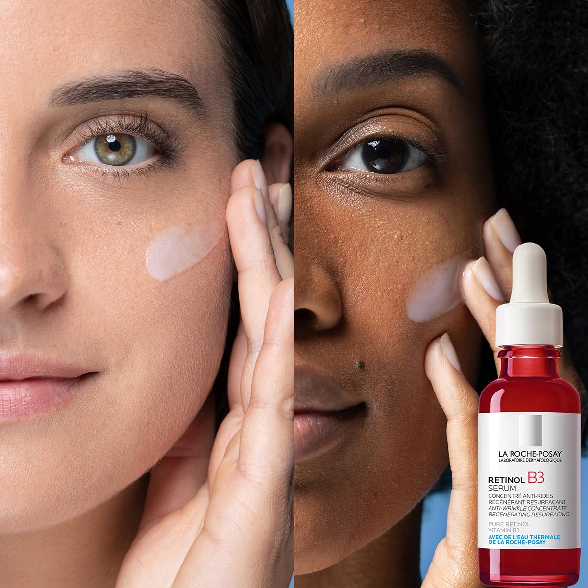 La Roche-Posay Pure Retinol Face Serum with Vitamin B3, Anti Aging Face Serum for Lines, Wrinkles & Premature Sun Damage to Resurface & Hydrate, Suitable for Sensitive Skin, 1.0 Fl. Oz