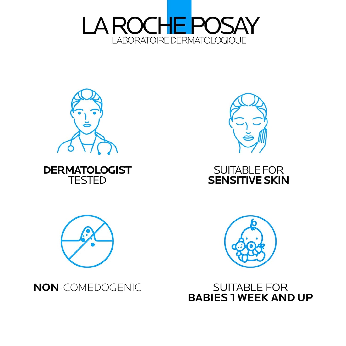 La Roche-Posay Cicaplast Balm B5, Healing Ointment and Soothing Therapeutic Multi Purpose Cream for Dry & Irritated Skin, Body and Hand Balm, Baby Safe, Fragrance Free