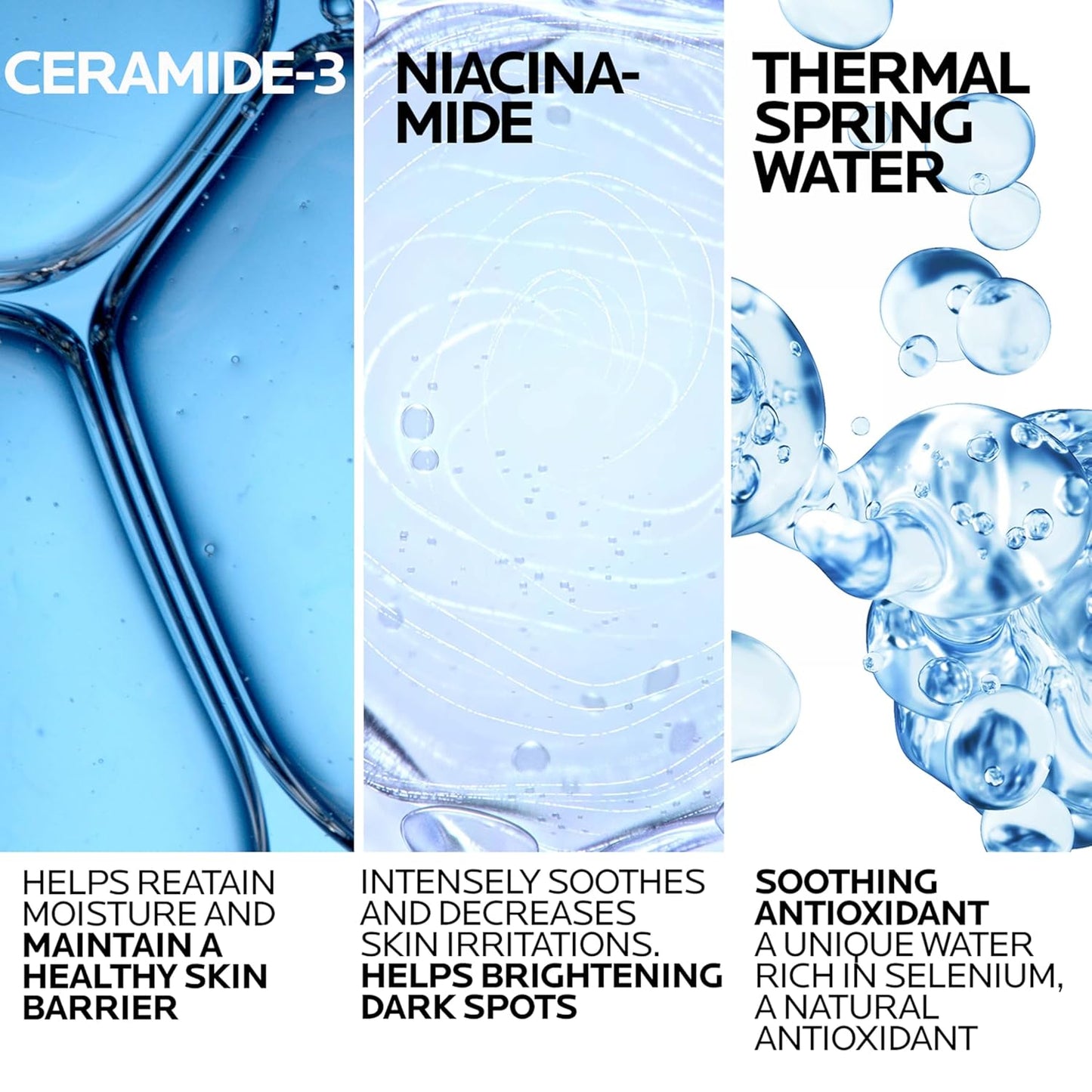 La Roche-Posay Toleriane Double Repair Matte Face Moisturizer, Daily Moisturizer For Oily Skin With Ceramide And Niacinamide For All Skin Tones, Oil Free, Non-Comedogenic, Available with SPF 30