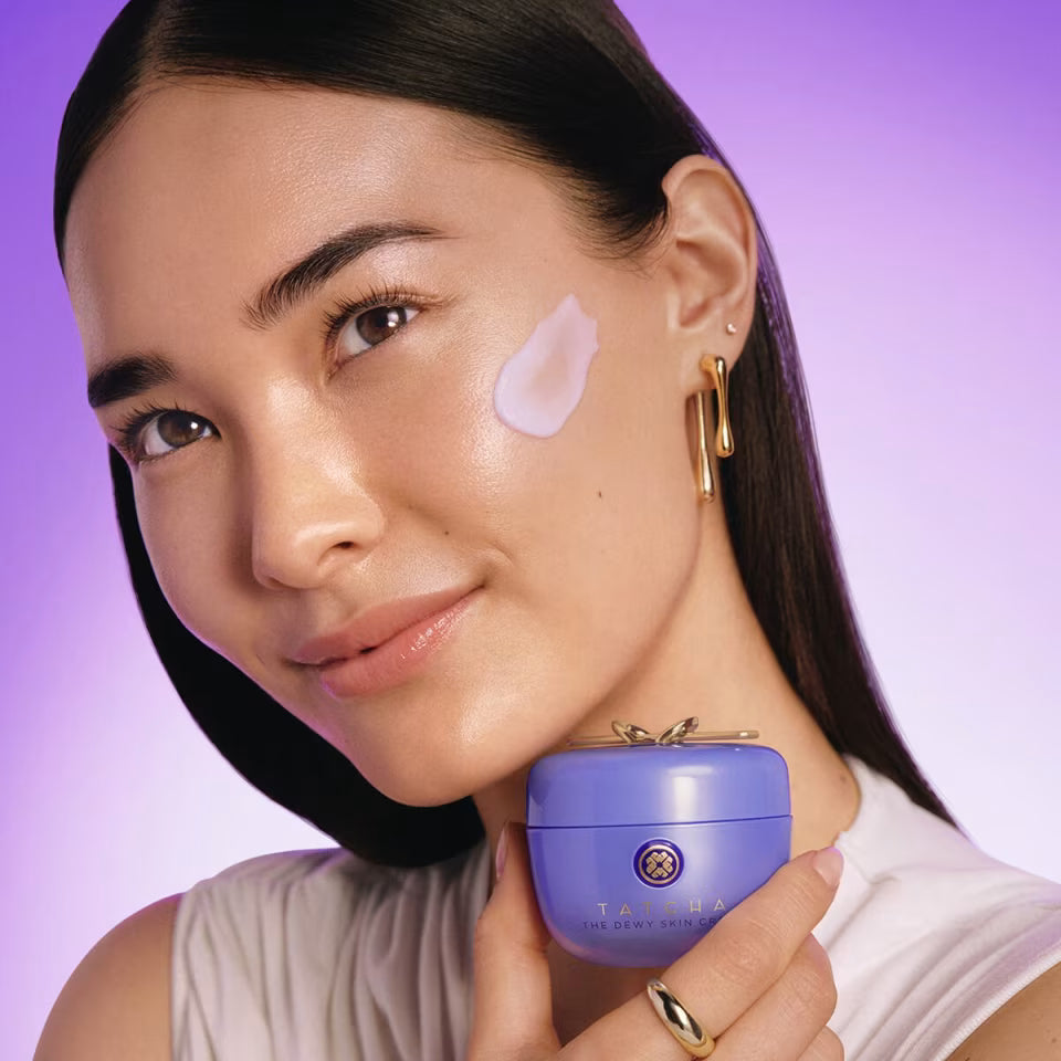Tatcha The Jumbo Dewy Skin Cream | Rich Face Cream to Hydrate, Plump and Protect Dry and Combo Skin, 75 ml | 2.54 oz