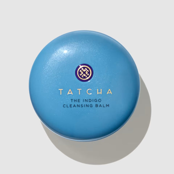 TATCHA The Indigo Cleansing Balm | Gentle Moistuirizing Cleanser, Fragrance-Free, Buttery-Soft Balm that Melts to Gently Cleanse & Remove Makeup | 1.9 oz