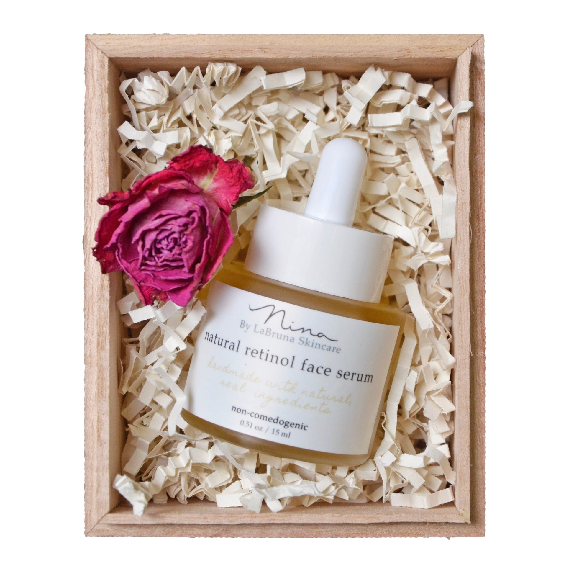 Natural Retinol Serum in Gift Box